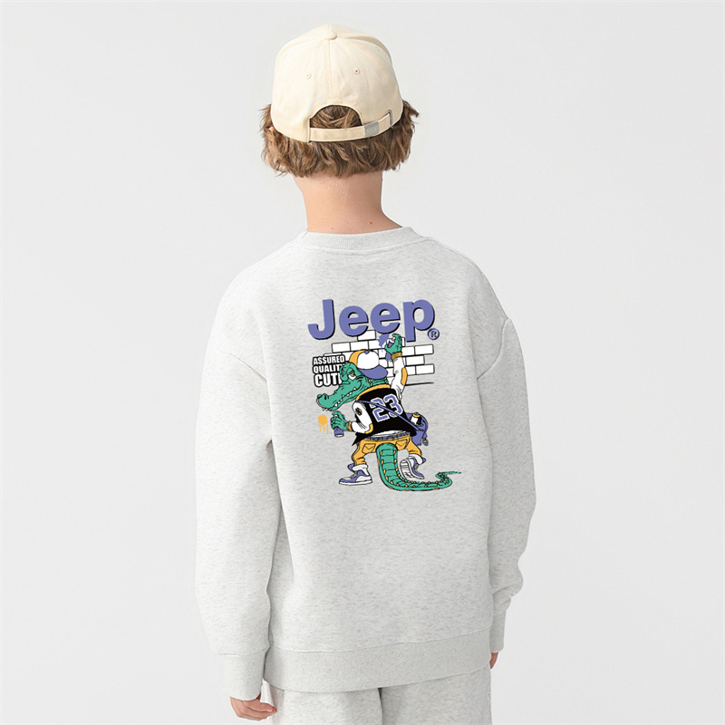 Свитшот Jeep (белый) — фото 18