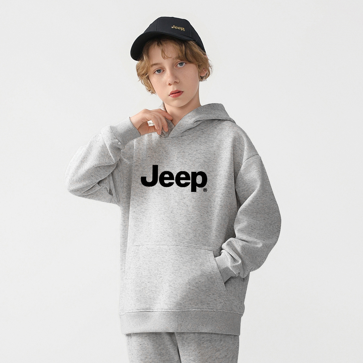 Худи Jeep (синий) — фото 20