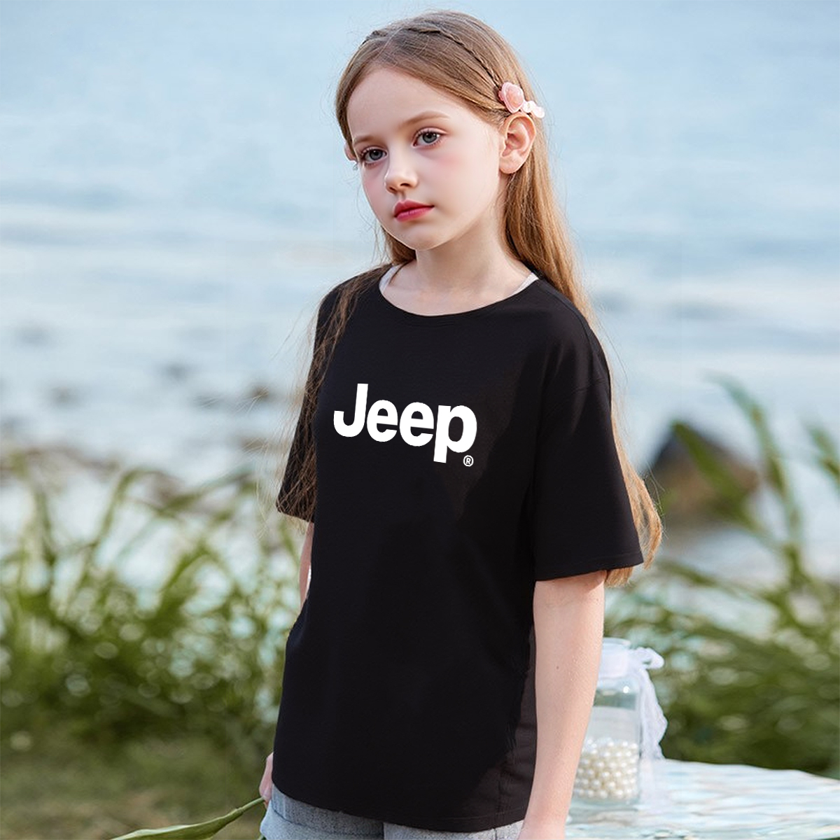 Футболка Jeep (бежевый) — фото 4