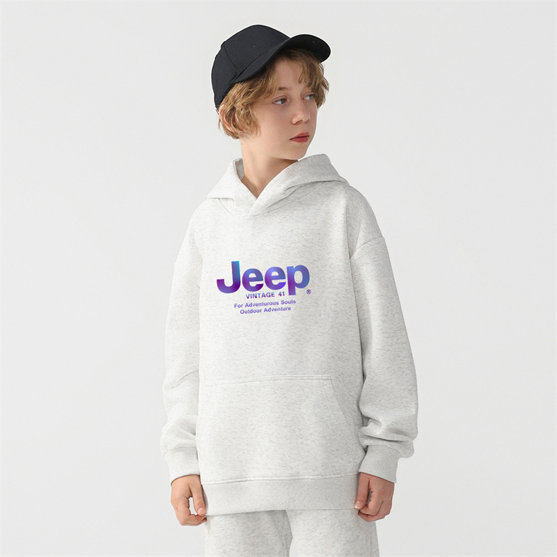 Спортивный костюм Jeep logo (серый) — фото 27
