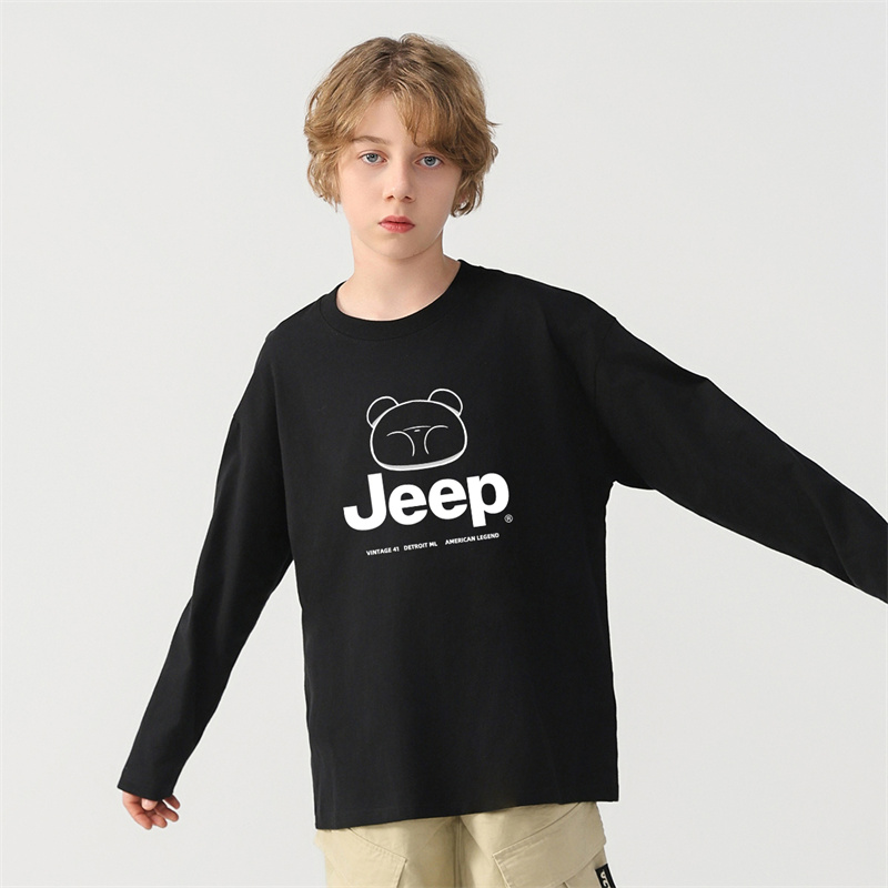 Подростковая футболка Jeep (синяя) — фото 4
