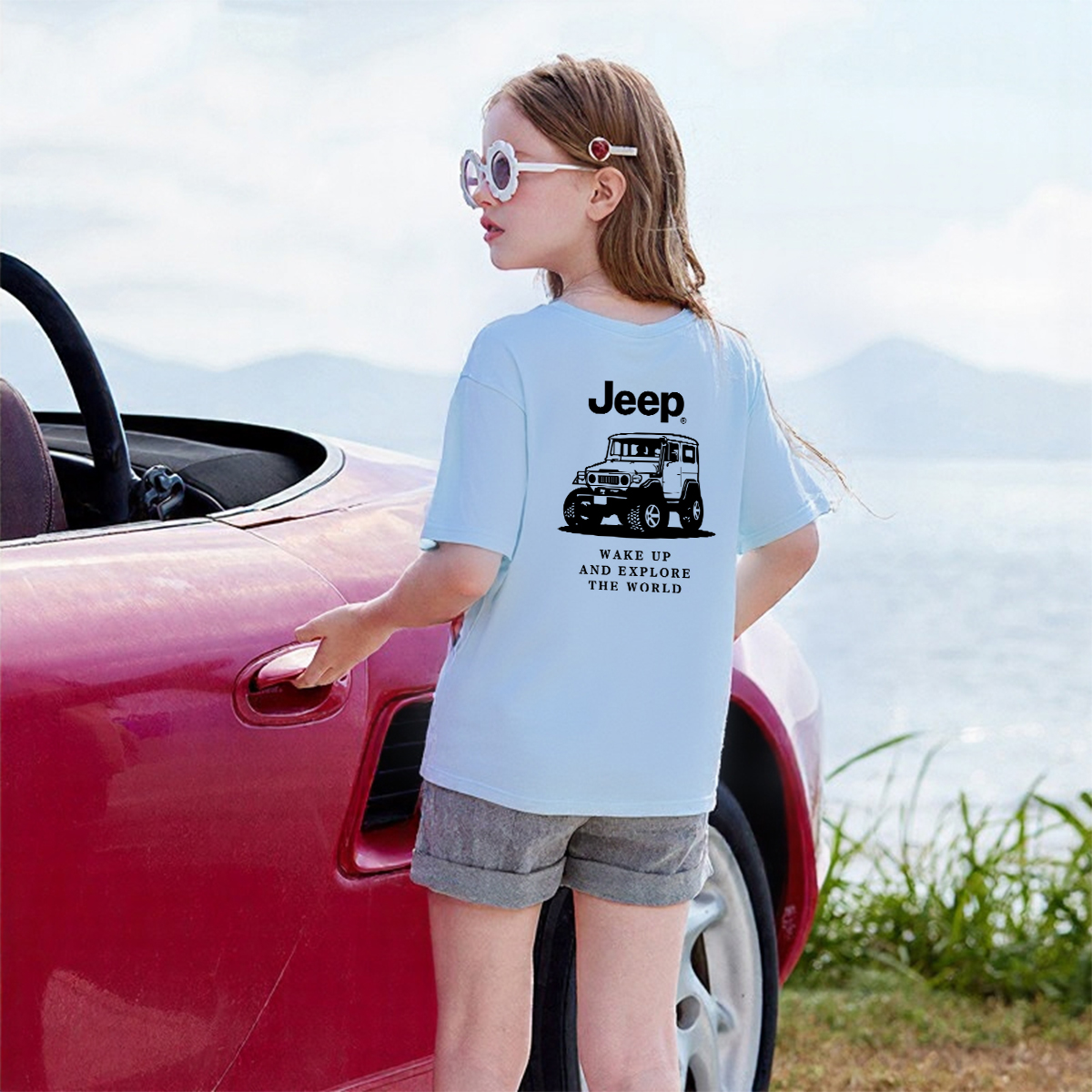Футболка Jeep (бежевый) — фото 29