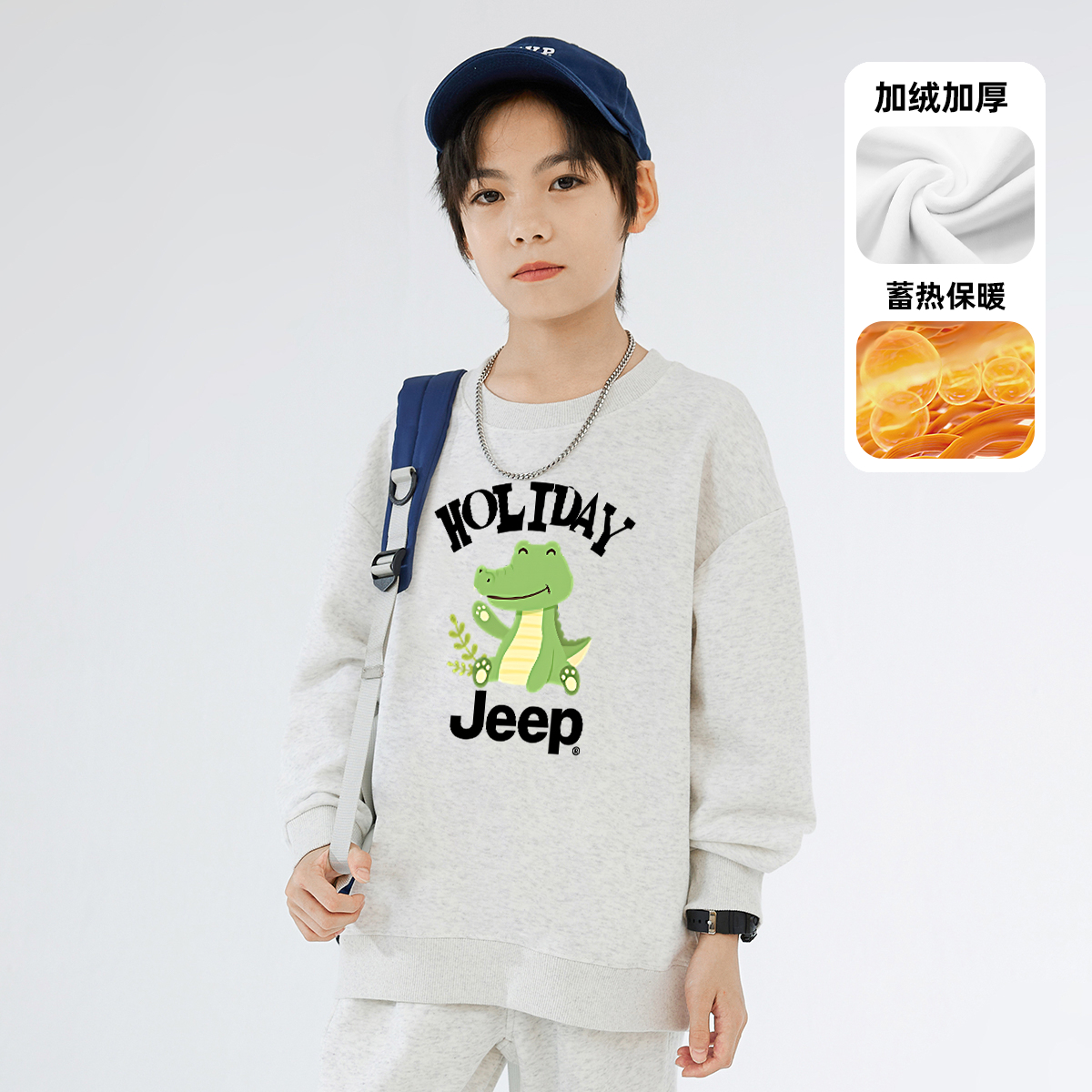 Толстовка Jeep (черная) — фото 21