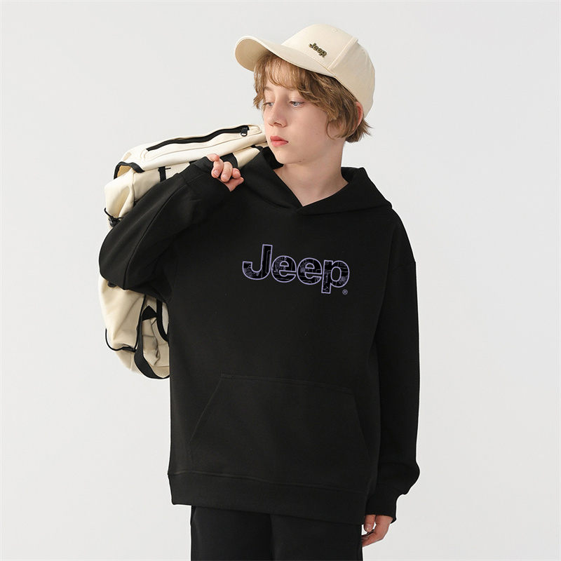 Детское худи Jeep (зеленый) — фото 5