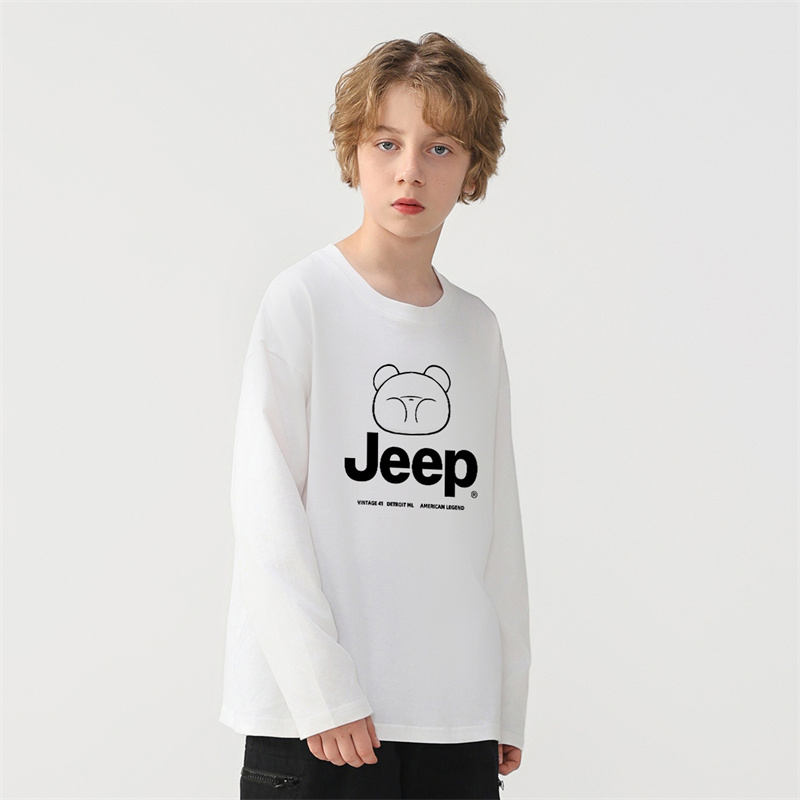 Подростковая футболка Jeep (синяя) — фото 8