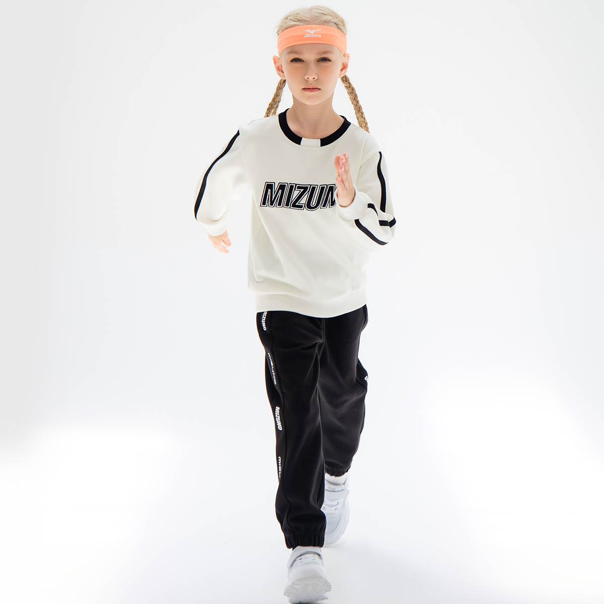Мужской спортивный костюм Mizuno (бежевый) — фото 3