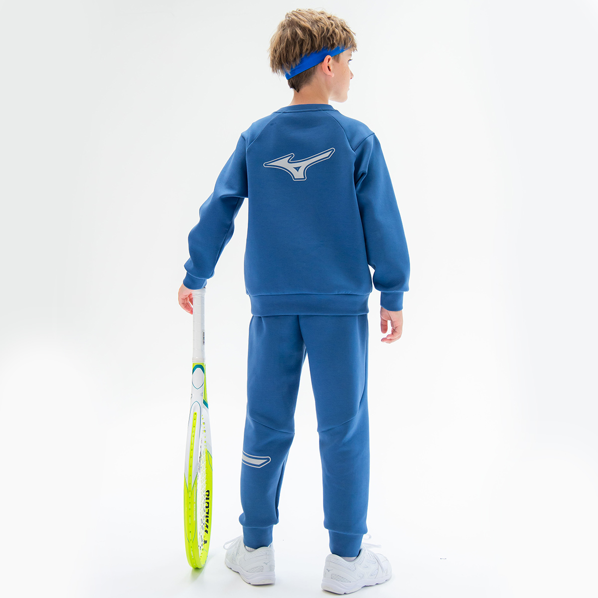 Мужской спортивный костюм Mizuno (синий) — фото 6