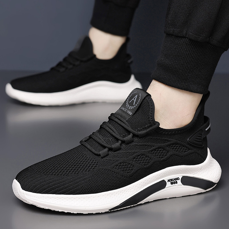 AOKANG Fabric Abrasion Resistant, Breathable, Lightweight Low top Casual City Commuting Running Shoes Men’s