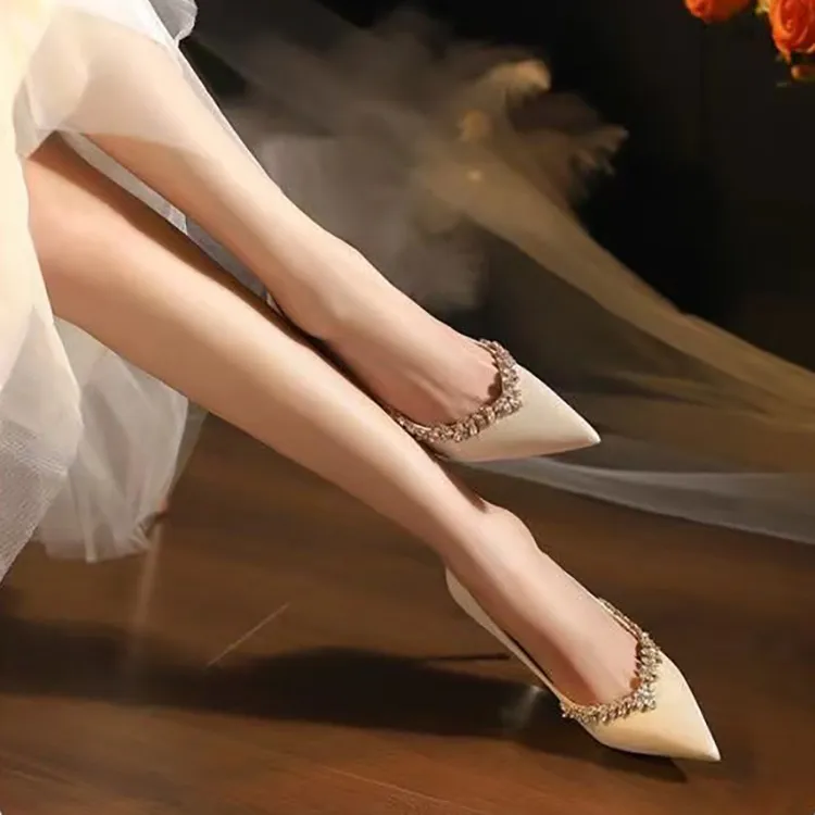 WOXXXN High Heels Women's Champagne Gold [Gift Box Set]
