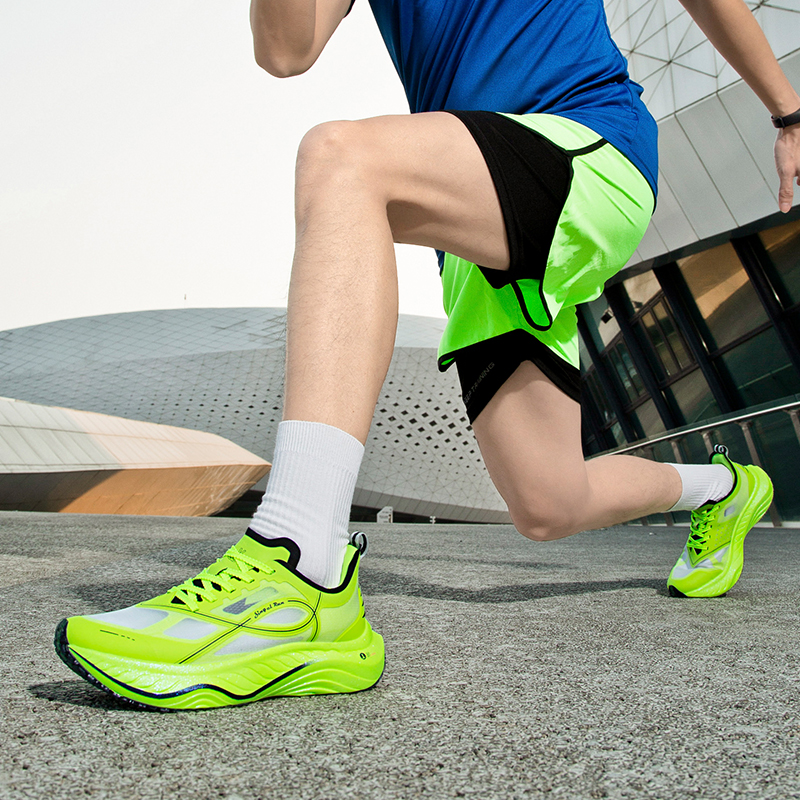 Jianjie Leader 2.0 Cushioning Abrasion Resistant Breathable Low top Racing Long Distance Running Marathon Running Shoes
