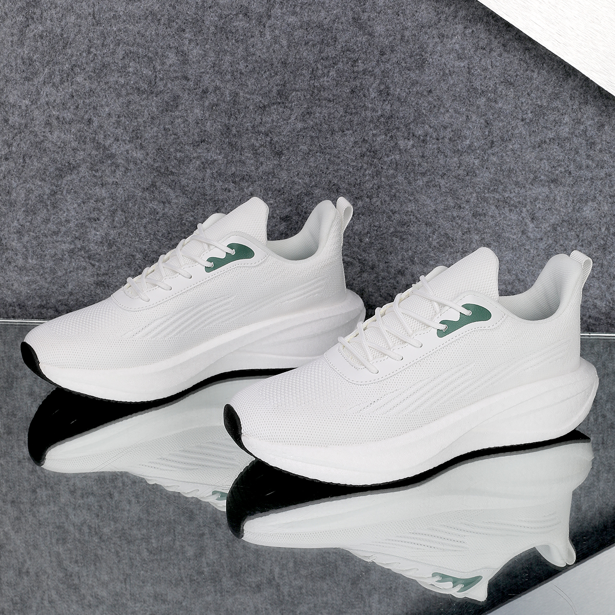KYMOOU Cushioning Slip Resistant Breathable Low top Casual Training Sprint City Commuting Running Shoes Men’s