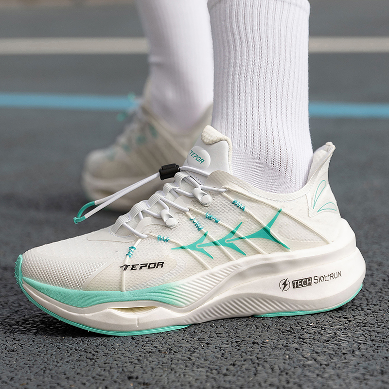 TEPOR Cushioning Slip Resistant Lightweight Cushioning Slip Resistant Lightweight Low top Casual Running Shoes Unisex