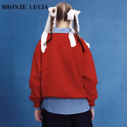 Bronze Lucia Красный Унисекс Свитшоты
