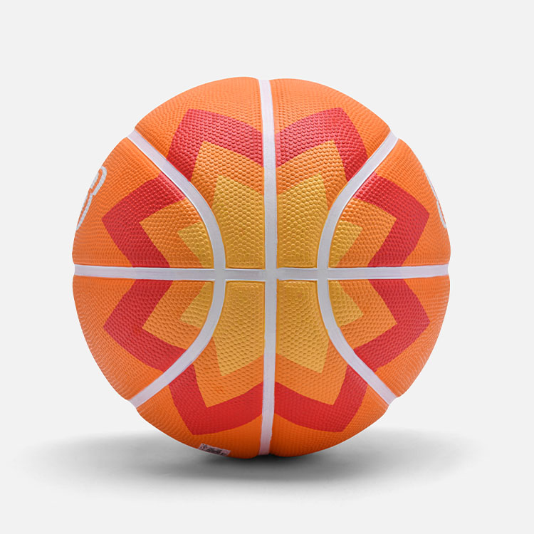 Skechers China Mainland Version Rubber Basketball Orange Size 5 Ball Training Kids’