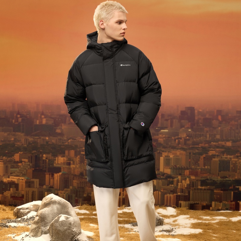 Куртка Champion FW25 (черная) — фото 8