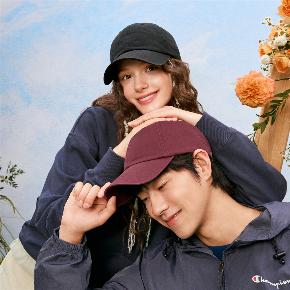 Кепка Champion FW24 C-Logo (бежевая) — фото 10