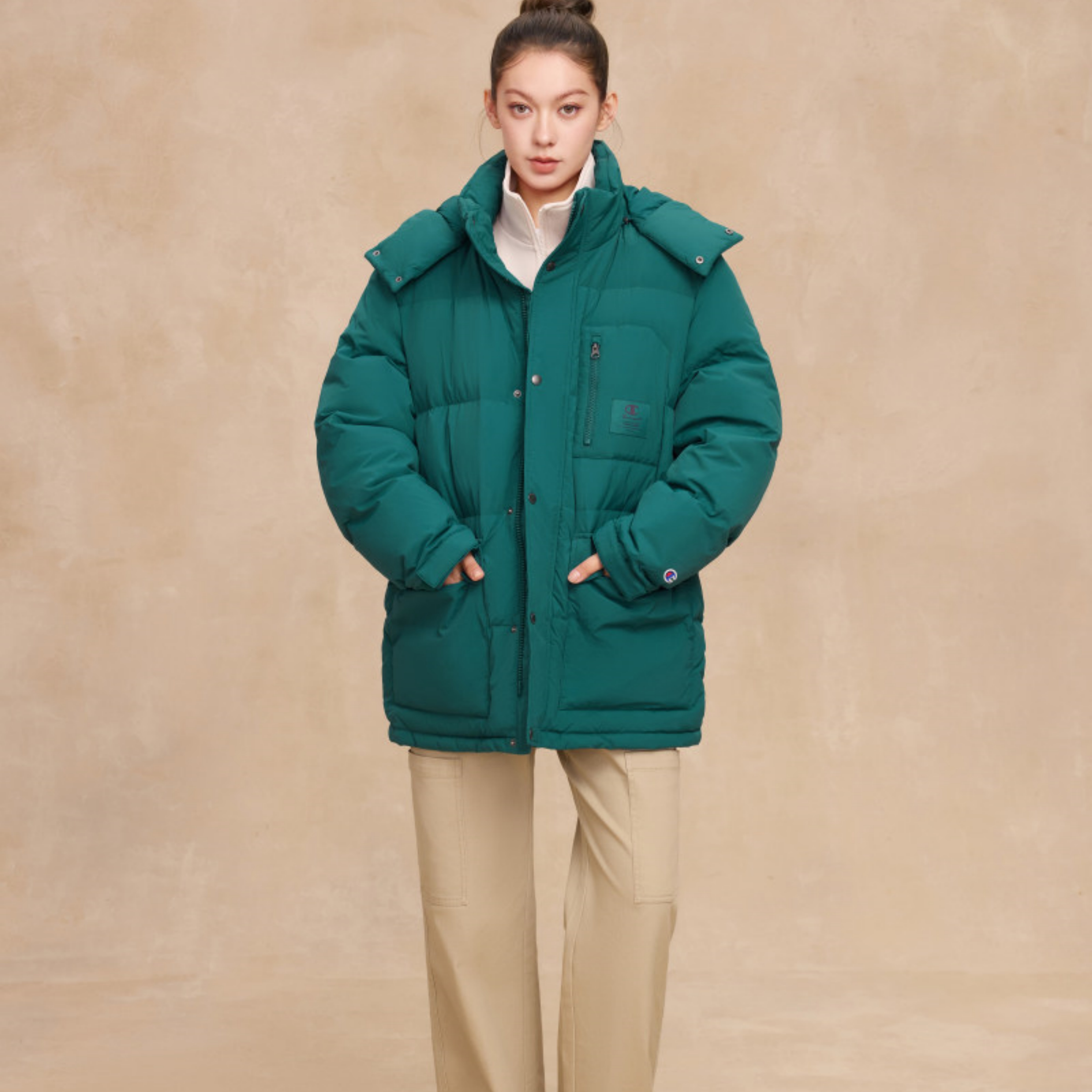 Парка Champion FW25 (черная) — фото 18