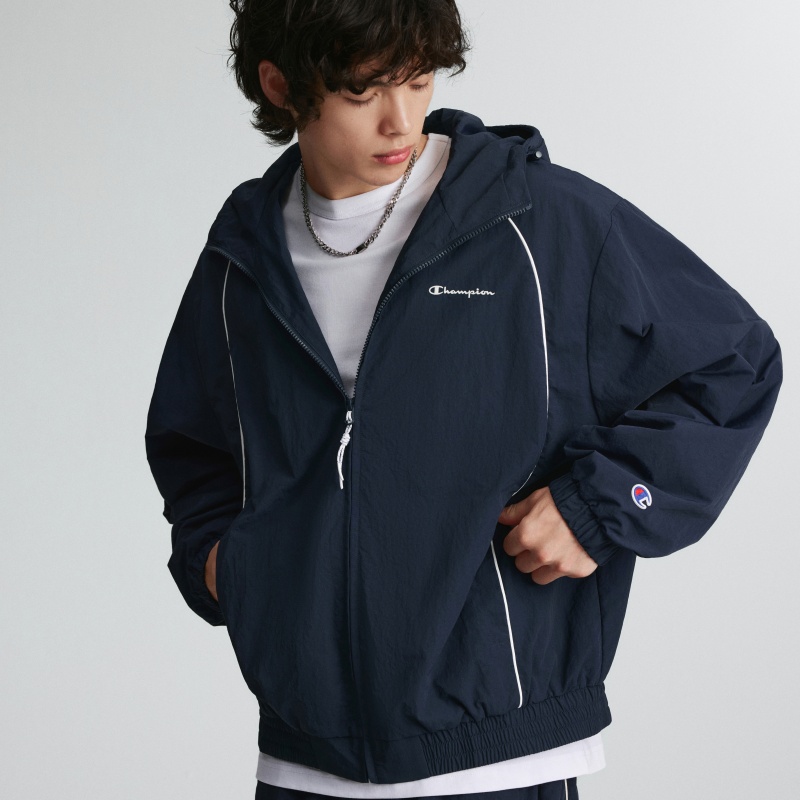 Куртка Champion FW26 Retro (черная) — фото 5