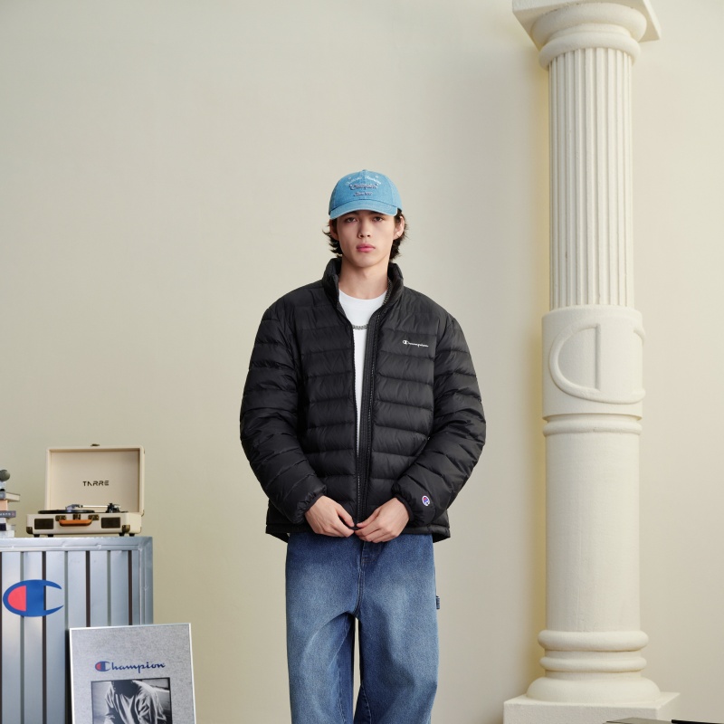 Пуховик Champion FW26 Authentic 90 (черный) — фото 3