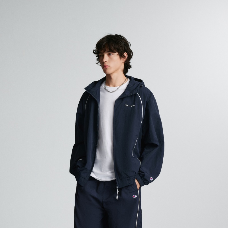 Куртка Champion FW26 Retro (черная) — фото 3