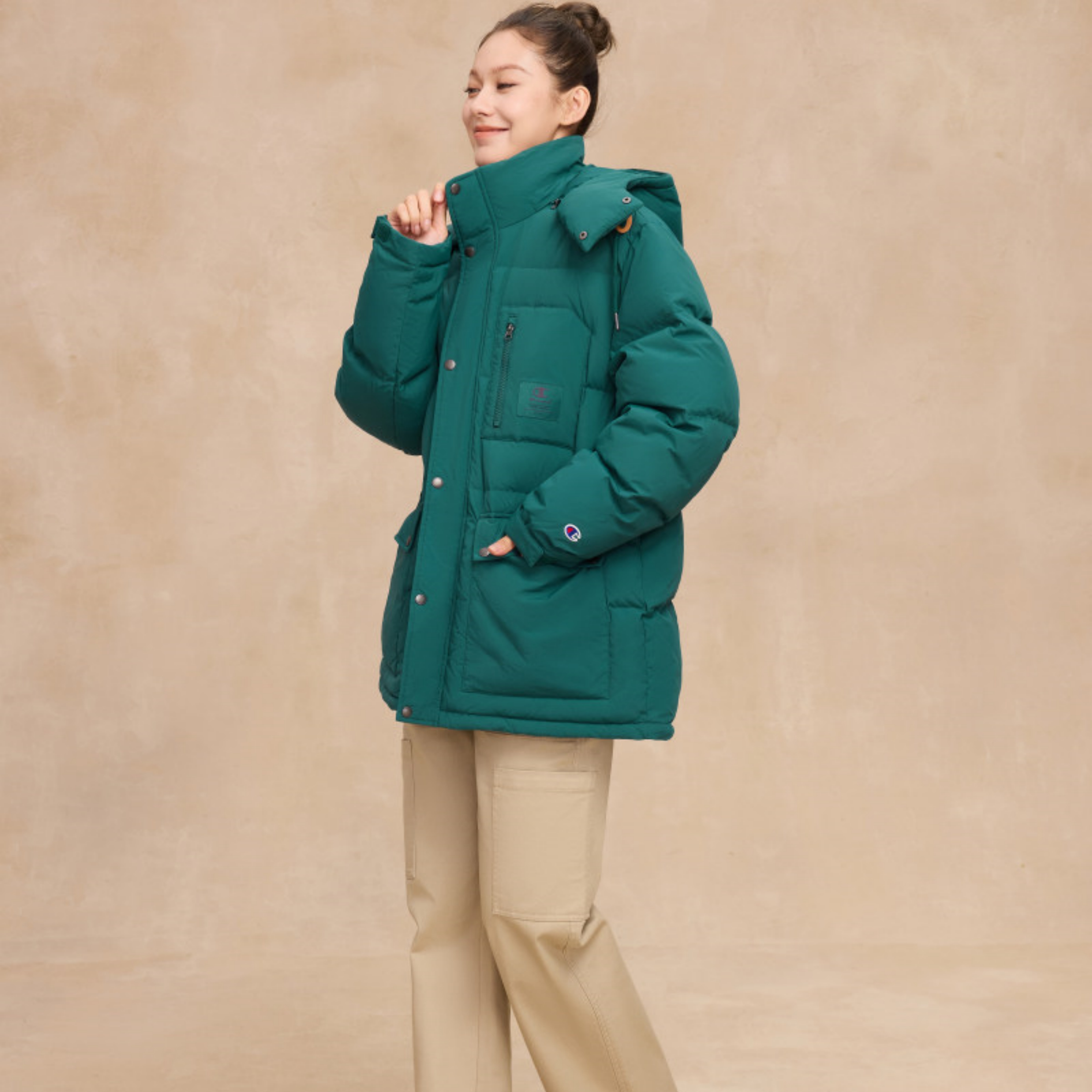 Парка Champion FW25 (черная) — фото 20