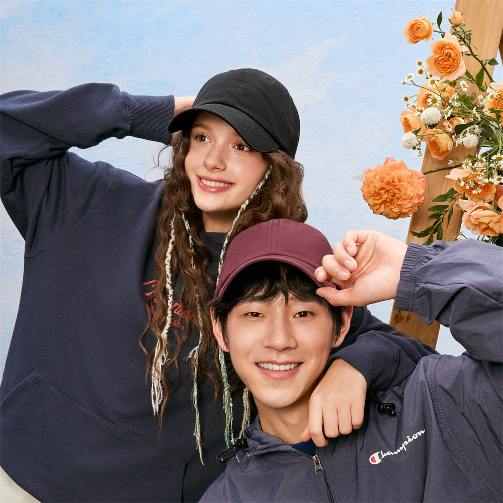 Кепка Champion FW24 C-Logo (бежевая) — фото 11