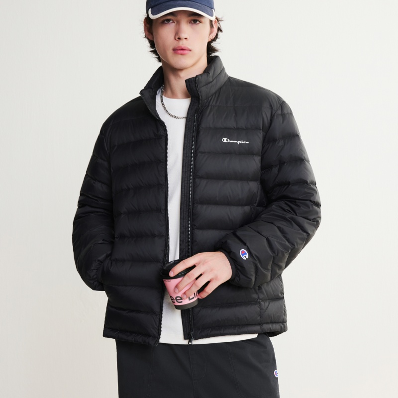 Пуховик Champion FW26 Authentic 90 (черный) — фото 5