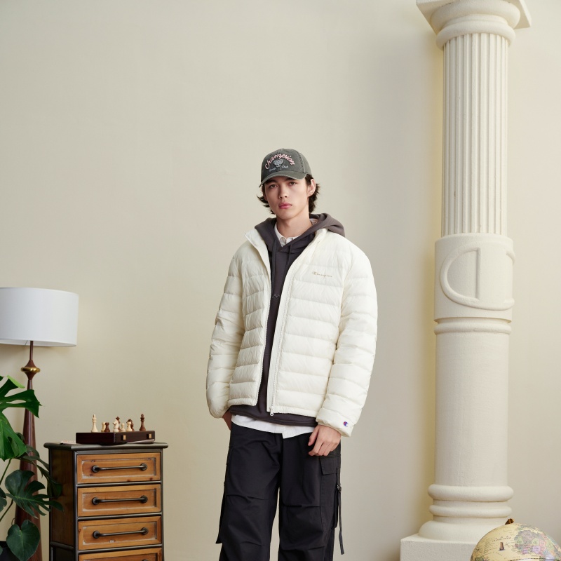 Пуховик Champion FW26 Authentic 90 (черный) — фото 9