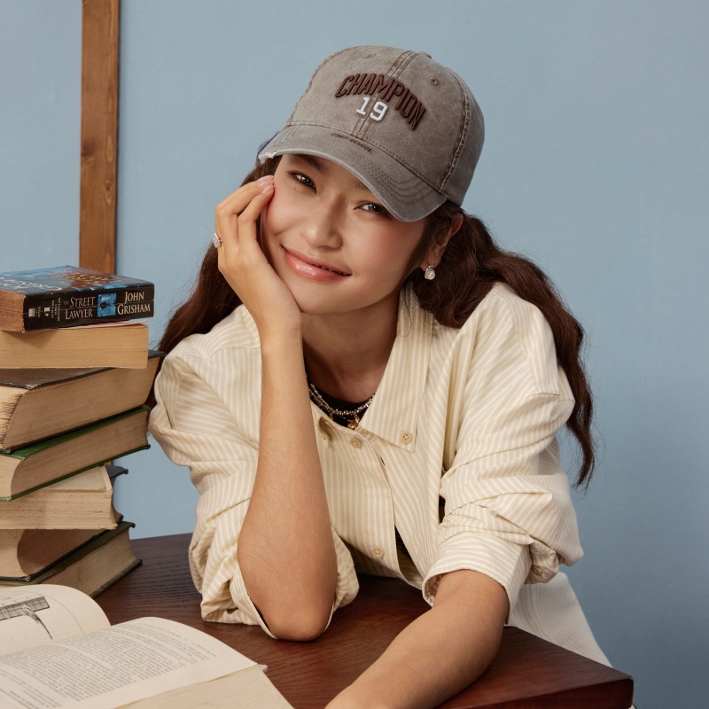 Кепка Champion Energetic Campus Ball Cap 2.0 SS26 (черная) — фото 13