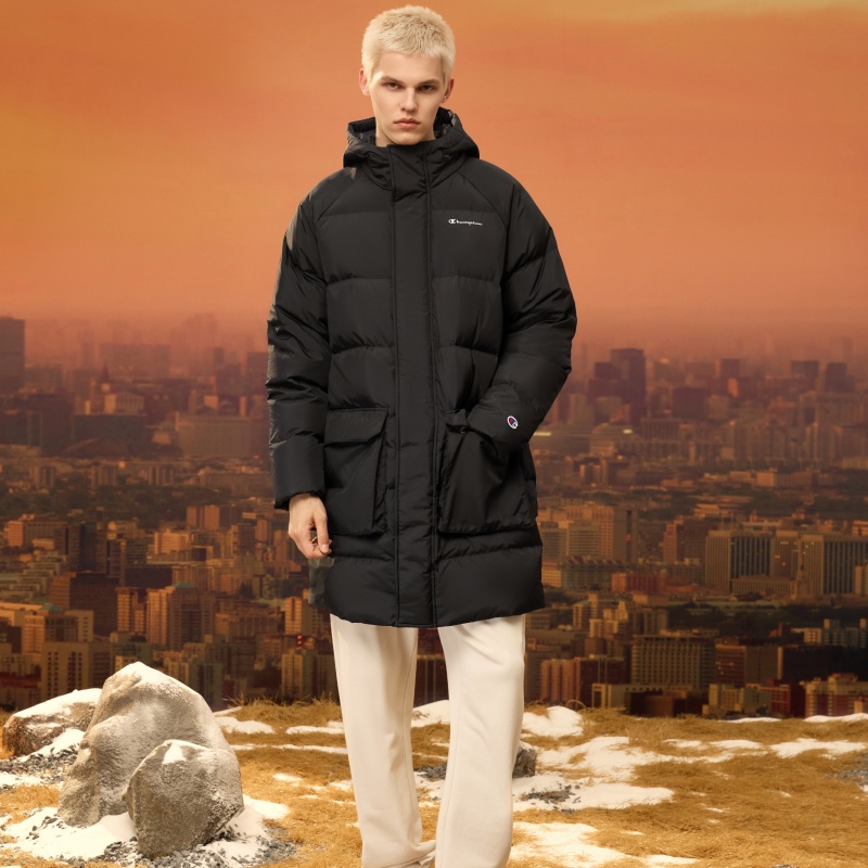 Куртка Champion FW25 (черная) — фото 9