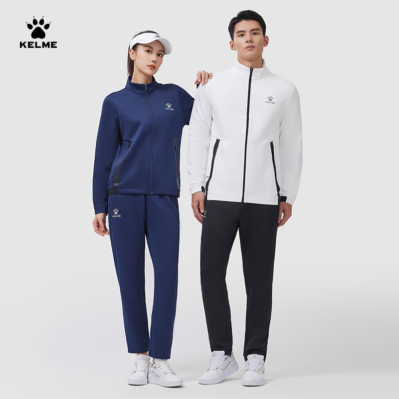 KELME Casual Sportswear Unisex Stand Collar Moderate
