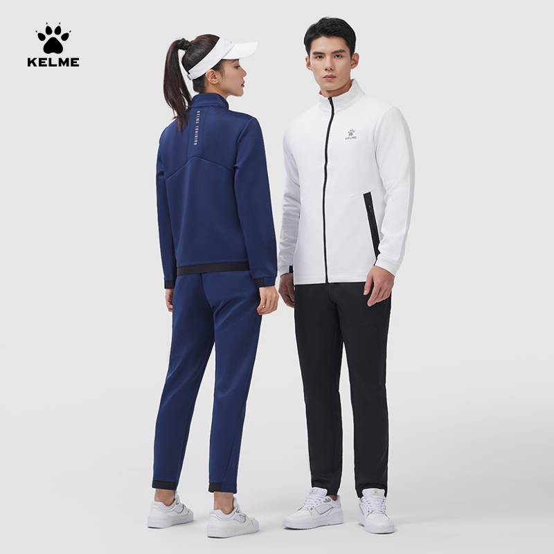 KELME Casual Sportswear Unisex Stand Collar Moderate