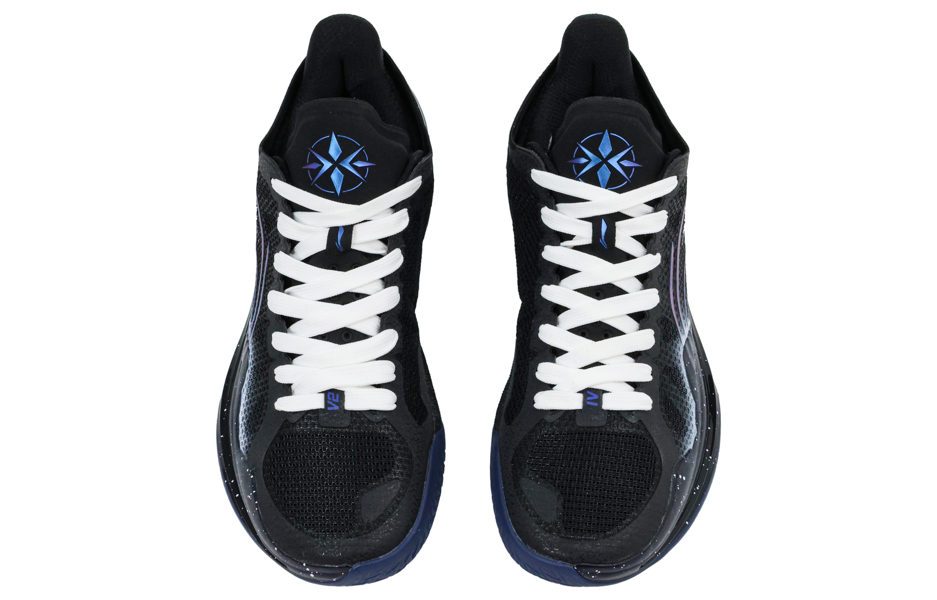 Li Ning Liren 4 V2 Cushioning Abrasion Resistant Breathable Low top Basketball Shoes Unisex Black