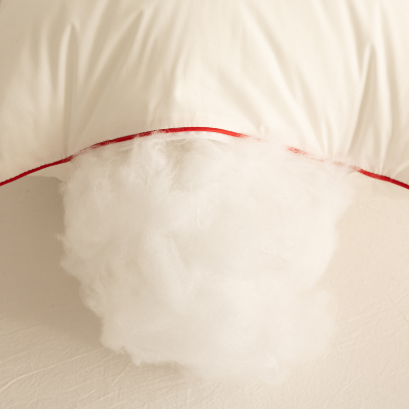 Kappa trendy sporty 3D feather velvet pillow core, fashionable 3D pillow cervical pillow for single student dormitory, size 48x74cm, available in low, medium, and high firmness with soy fluffy pillow, single piece or home use pair pillows/pillow core