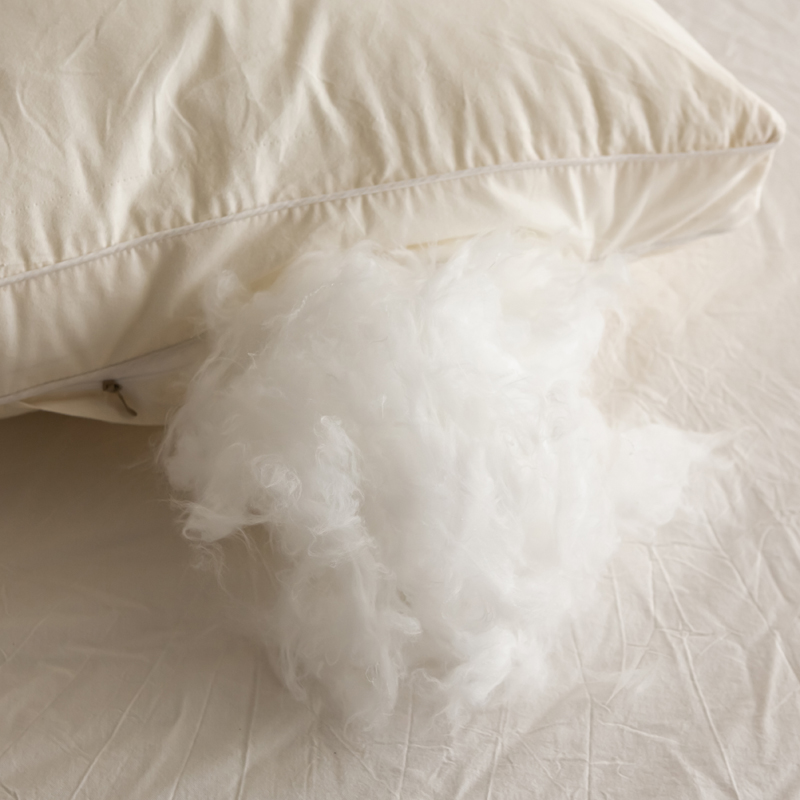 Kappa trendy sporty 3D feather velvet pillow core, fashionable 3D pillow cervical pillow for single student dormitory, size 48x74cm, available in low, medium, and high firmness with soy fluffy pillow, single piece or home use pair pillows/pillow core