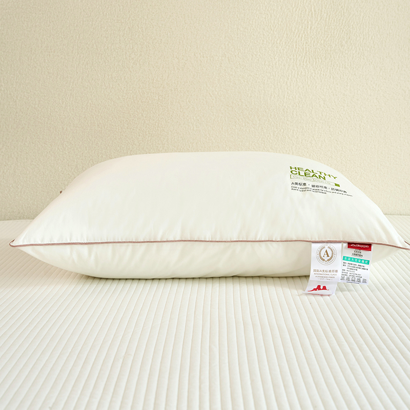 Kappa trendy sporty 3D feather velvet pillow core, fashionable 3D pillow cervical pillow for single student dormitory, size 48x74cm, available in low, medium, and high firmness with soy fluffy pillow, single piece or home use pair pillows/pillow core