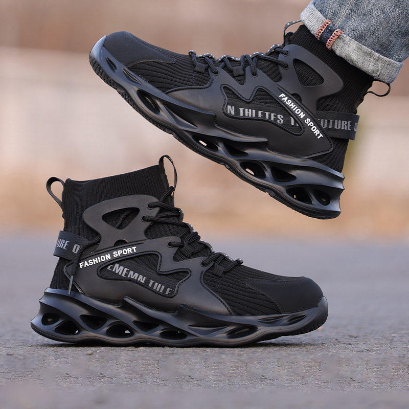 DINGGU Safety & Protective Shoes Men’s High Top