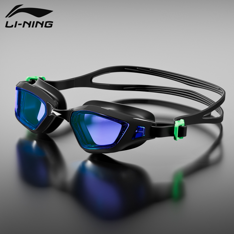 Li Ning Swim Goggles Polycarbonate, Silicone Swim Unisex