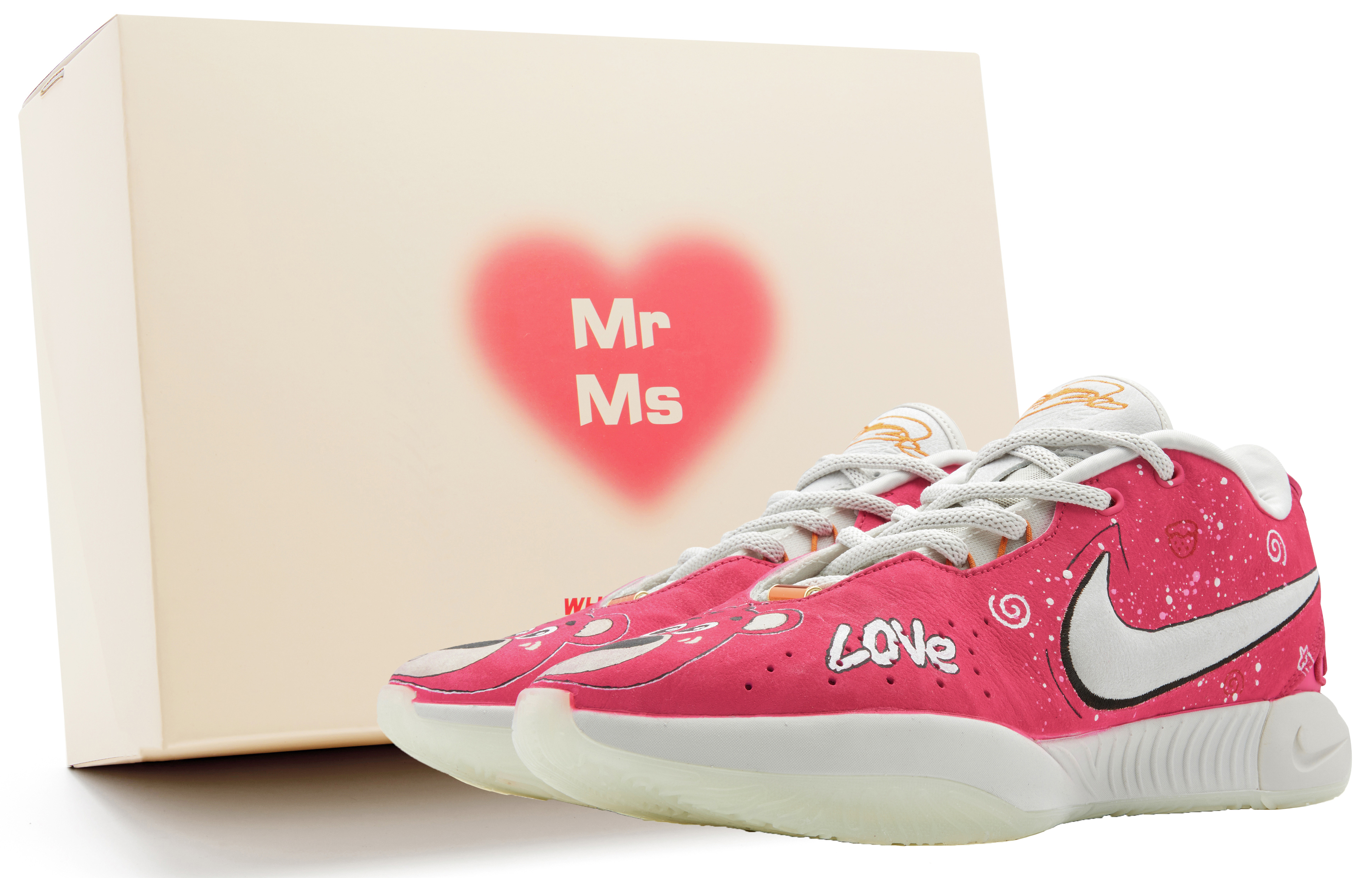 Nike Lebron 21 Leather Slip Resistant, Abrasion Resistant, Breathable Low top Basketball Shoes Unisex White Pink