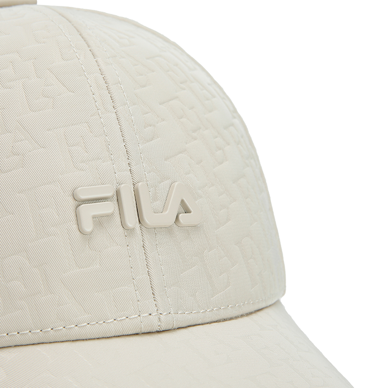 Кепка Fila HERITAGE (серо-бежевая) — фото 5