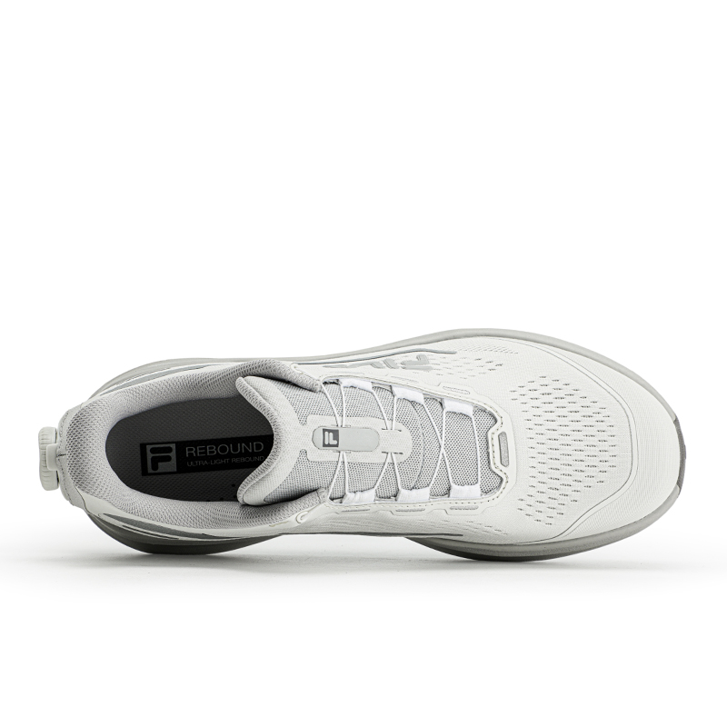 Мужские кроссовки FILA BOA NUVOLE 4 MAX (серые) — Серый — фото 3