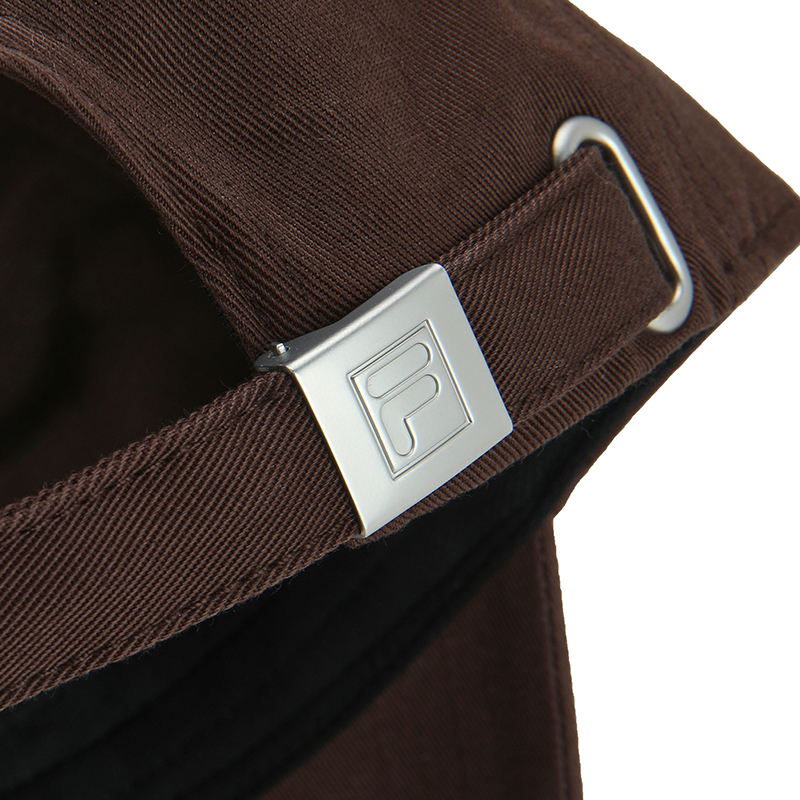 Кепка Fila ORIGINALE (коричневая) — фото 6