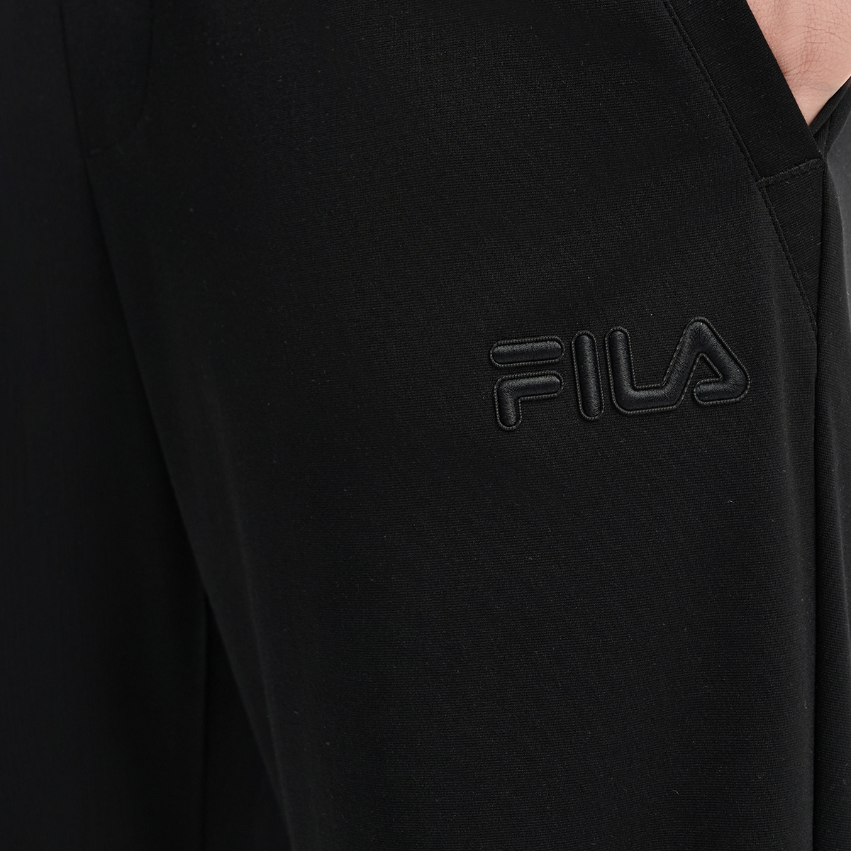 Мужские штаны Fila SS25 Heritage (черные) — фото 7