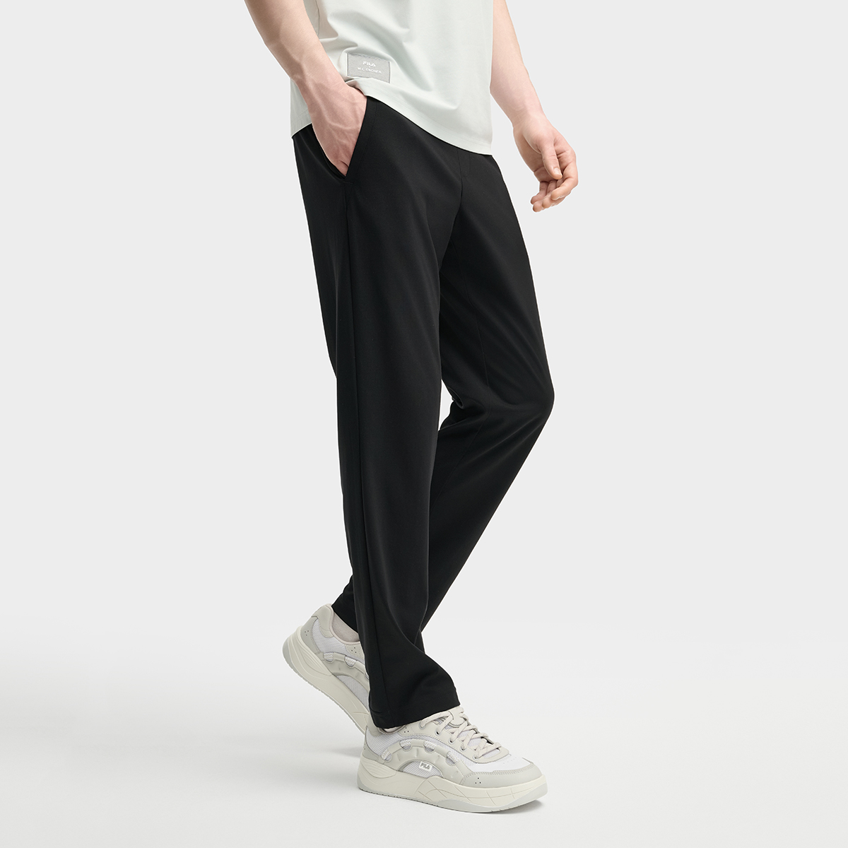 Мужские штаны Fila SS25 Heritage (черные) — фото 5