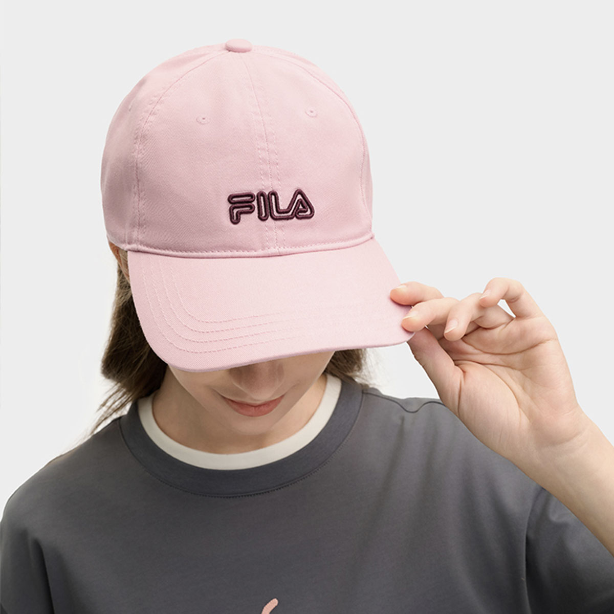 Кепка Fila Lifestyle (розовая) — фото 6