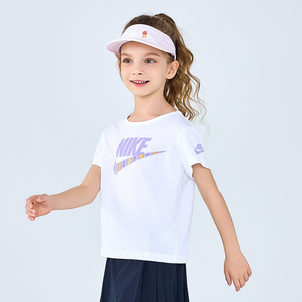 Женская футболка Nike T (белая) — фото 5