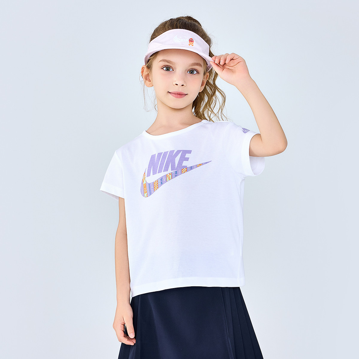 Женская футболка Nike T (белая) — фото 6