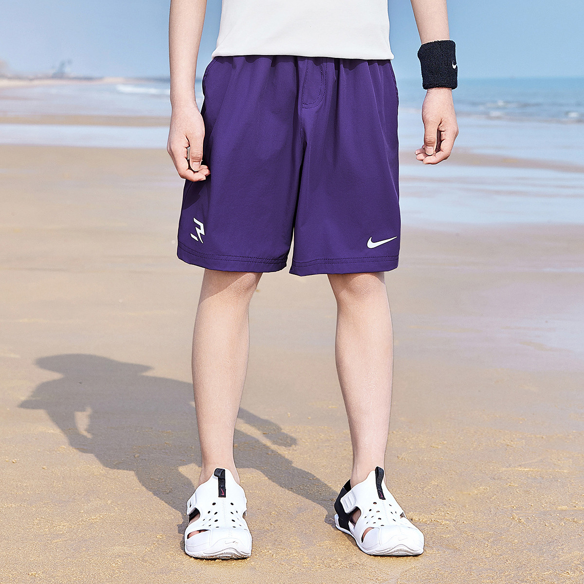 Мужские шорты Nike 3Brand (черные) — фото 14