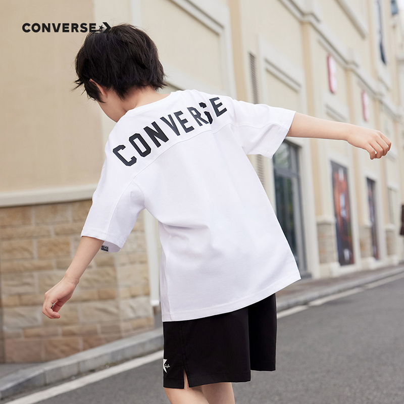 Детская футболка Converse (белая) — фото 7