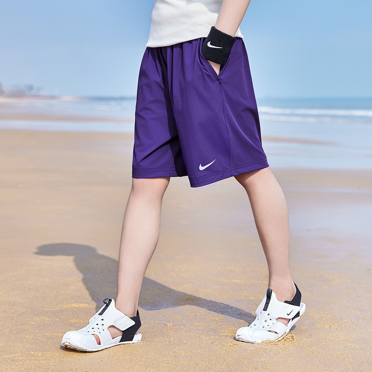 Мужские шорты Nike 3Brand (черные) — фото 11